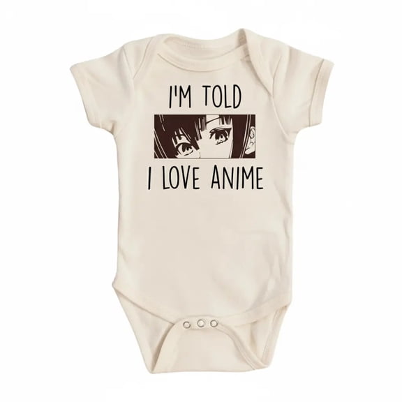 Anime Love Newborn Baby Bodysuit