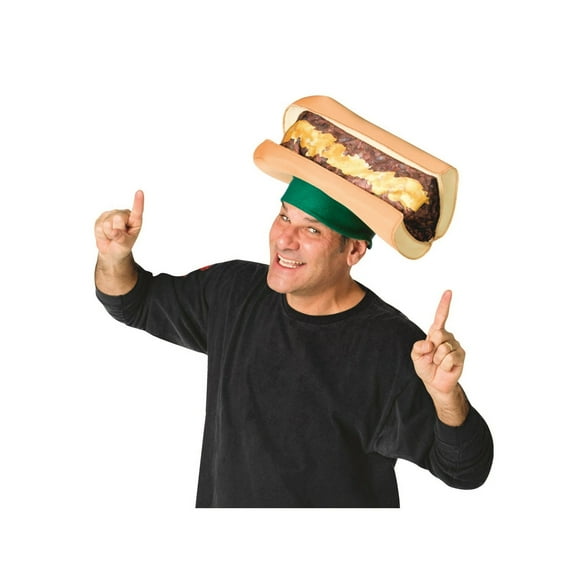 Rasta Imposta Philly Cheesesteak Hat Adult Halloween Costume Accessory One Size, Unisex