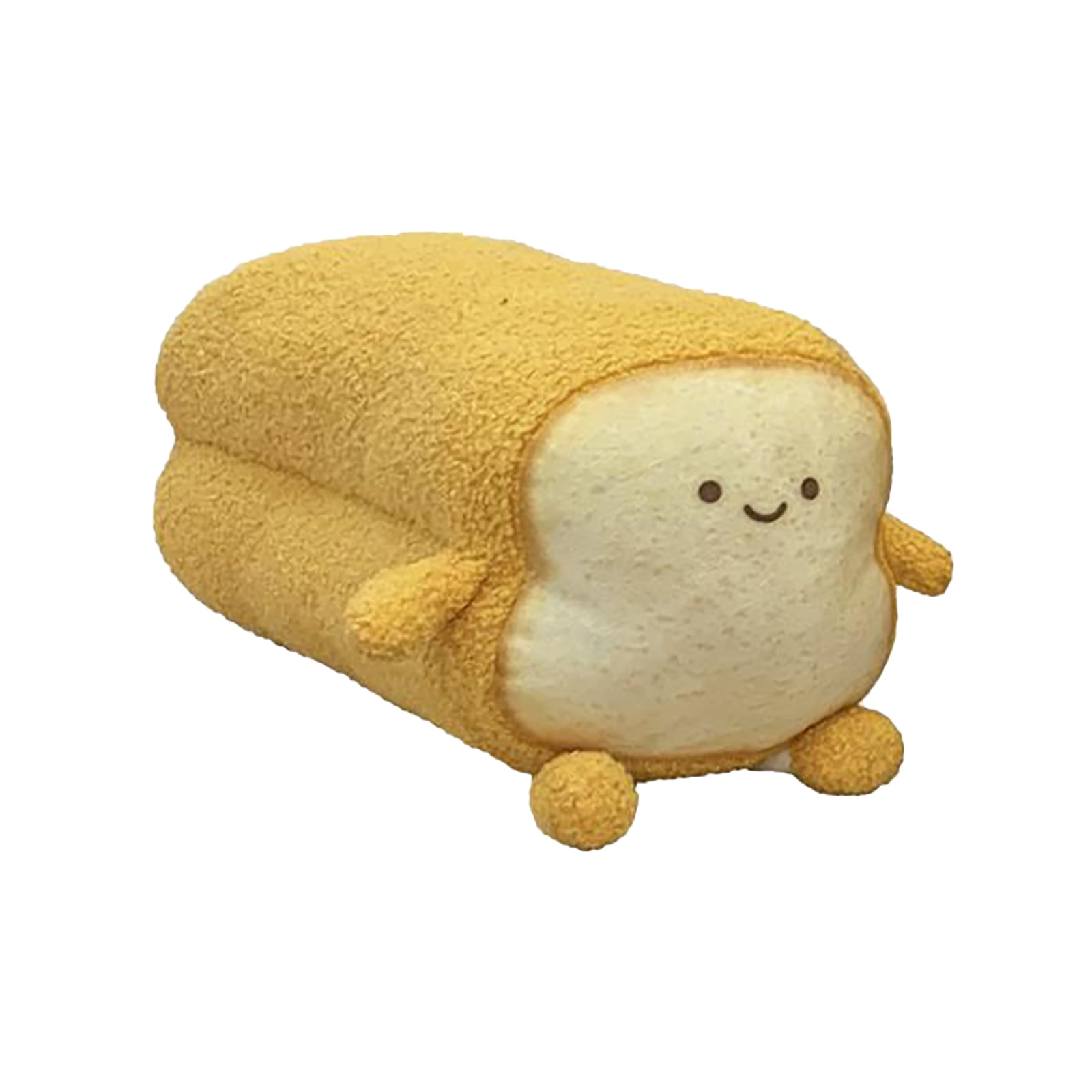 Simulation Bread Toast Cushion Stuffed Memory Foam Sliced Bread