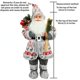 thumbnail image 1 of Muñeco de Papá Noel con colgante navideño a cuadros rojos 2023, decoración de árbol de Navidad feliz para familia, regalo de Navidad para niños, regalo de Navidad, 1 of 5