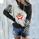 thumbnail image 1 of Pntutb Moda Mujer Navidad Impreso Blusa Suelta De Manga Larga Tops Casuales Sudaderas Con Capucha Pntutb Pntutb-5153, 1 of 5