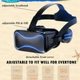 thumbnail image 1 of Auriculares VR, Auriculares VR con Control Remoto Auriculares VR con Control Remoto Auriculares de Realidad Virtual Durabilidad Mejorada, 1 of 9