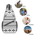 thumbnail image 6 of Custom Printed Sling Bag for Women Men Crossbody Shoulder Backpack Chest Bags Gym Travel Hiking Casual Daypack, 6 of 7