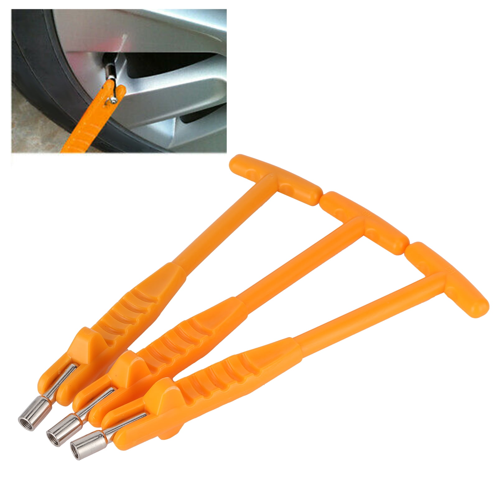 Outil De Retrait Du Noyau De Valve De Pneu 64PCS Comprenant 40 Noyaux