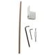 thumbnail image 3 of Juego de reparación de clavijas para puente de guitarra, accesorio compacto y portátil para instrumentos musicales. Blanco, 3 of 9