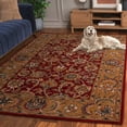 thumbnail image 4 of SAFAVIEH Classic Gloria Oriental Wool Area Rug, Red/Gold, 7'6" x 9'6", 4 of 14