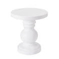 thumbnail image 3 of Christopher Knight Home 20" Lightweight Concrete Accent Side Table, Indoor Outdoor Use, White, 3 of 10