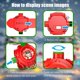 thumbnail image 5 of Children's Projection Watch Puzzle Luminous Children's Toy Christmas Halloween Toy, 5 of 6