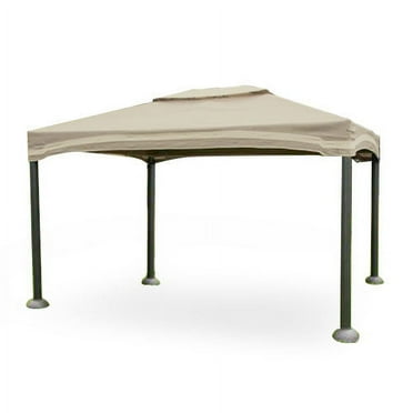 Garden Winds Replacement Canopy Top for Roman Style Cabin Gazebo - Riplock 350