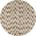 thumbnail image 1 of Art Carpet 25535 5 Pi. Troy Collection Statique Tissé Zone Ronde Tapis&44; Beige, 1 of 1