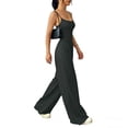 thumbnail image 5 of YanHoo Jumpsuits for Women Sleeveless Camisole Wide Leg Pants Rompers Spaghetti Straps One Piece Jumpsuit with Pockets, 5 of 7