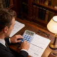 thumbnail image 4 of Kieccall Desktop Calculator Basic Calculating Tool for Office Home Daily Use Ideal for Math Calculation Accounting and Daily Number Computing, 4 of 6