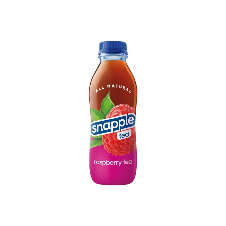 Snapple Natural Raspberry, Bottled Tea Drink, 16 fl oz - Walmart.com
