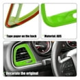 thumbnail image 5 of 4pcs Center Console Air Condition Outlet Vent Trim for Dodge Challenger 2015-2021 Green, 5 of 6
