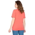 thumbnail image 5 of (2 pack) Turtle Bay New York Womens Short Sleeve Crew Neck Tee Relaxed Fit, 5 of 10