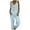 2#Light Blue, variant on Floleo Plus Size Overalls for Women Summer Casual Womens Loose Jumpsuits Wide Leg Jumpsuits With Pockets