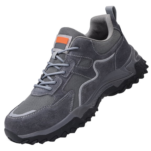 Safety Shoes Men Women Lightweight Steel Toe Shoes Slip Resistant Work Shoes Breathable Protective Shoes EU 37-45