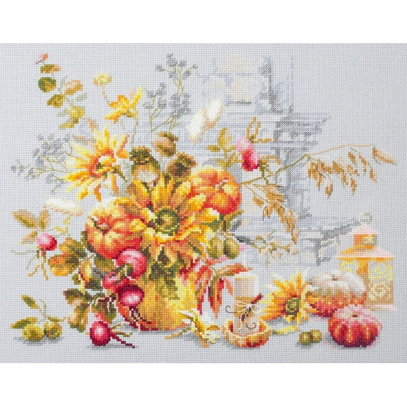 Autumn Improvisation 120-012 Counted Cross-Stitch Kit