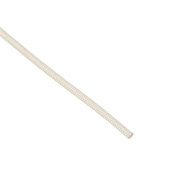 Uxcell 16.4Ft-2mm High TEMP Fiberglass Sleeve Insulation Cable Protectors White