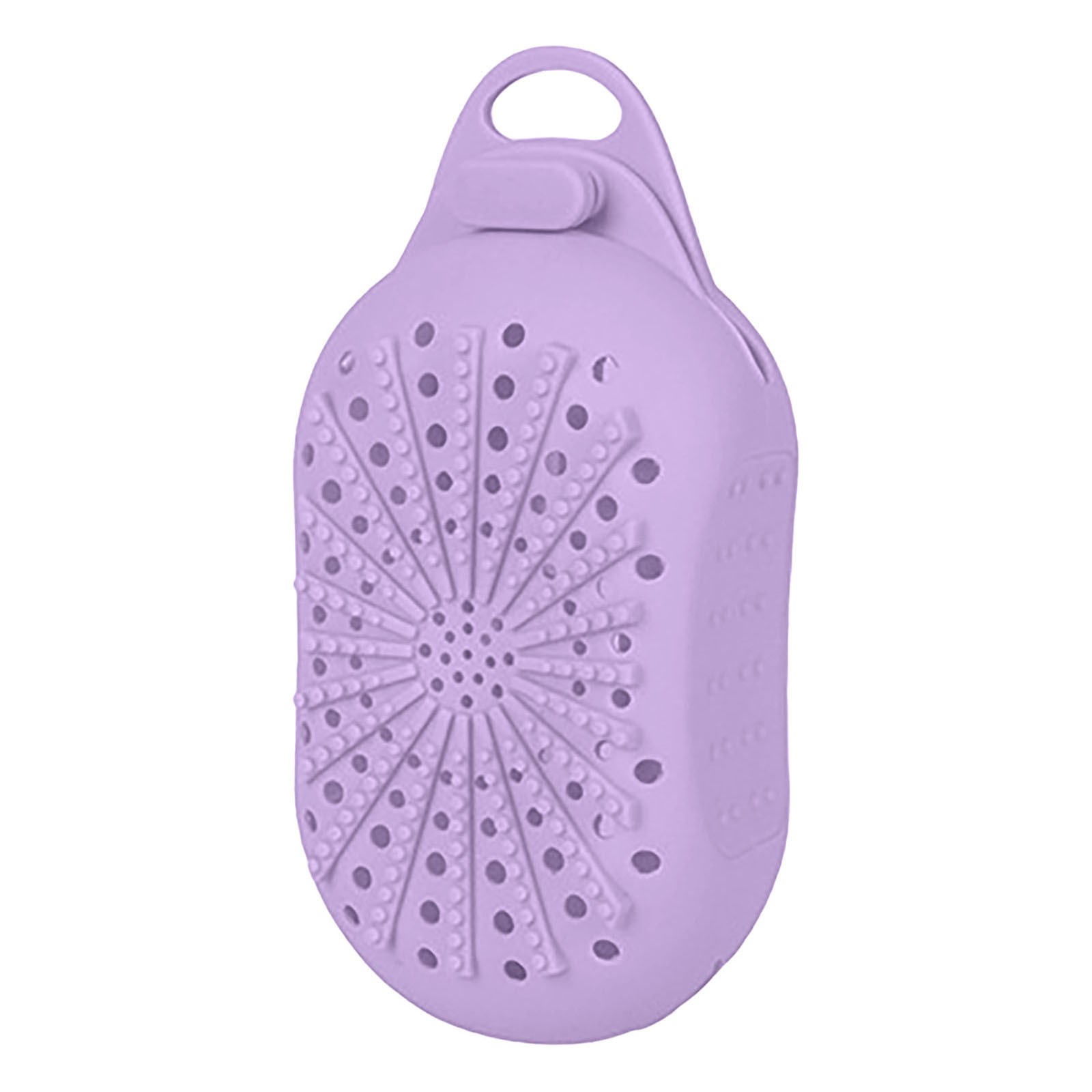 2-Pack Silicone Body Scrubber - Dual-Sided Exfoliating Loofah For Shower & Bath
