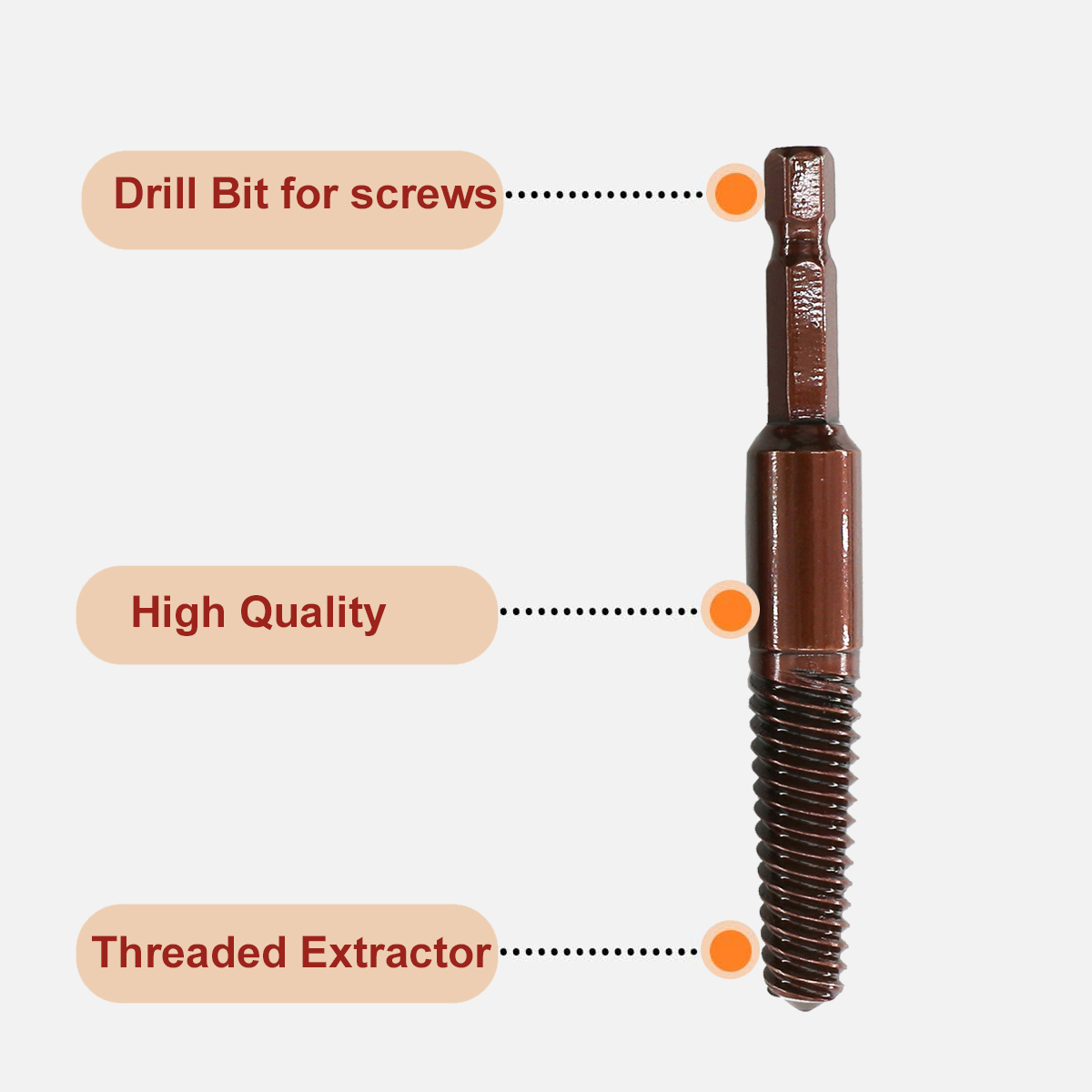 Power Tools Set Hexagon Socket Screw Extractor TACKLIFE│Damaged Screw ...