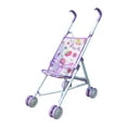 thumbnail image 1 of arctrm Poussette pour Poupée Poussette pour Poupée Jouet Porte-Bébé Chariot Maisonnette Éducative Pliable Violet, 1 of 10
