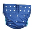 thumbnail image 4 of Bunblic Culotte Couche pour Incontinence pour Adultes, Imperméable, Protection contre les Fuites, Séchage Rapide, Couvre-Couche Réutilisable, Couvre-Couche pour Personnes Âgées, Bleu Foncé, 4 of 8
