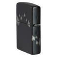 thumbnail image 4 of Zippo Design Black Matte with Chrome Pocket Lighter, 4 of 8
