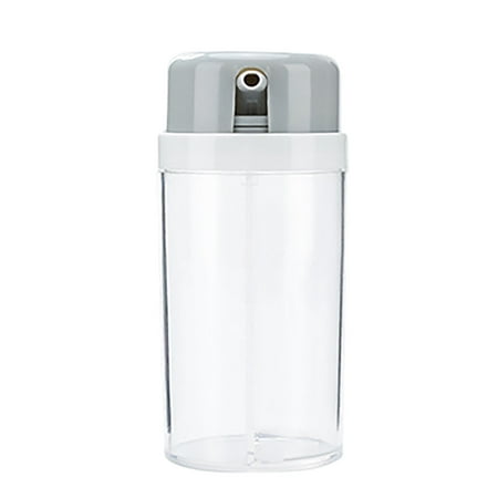 

ABIDE Rotating Condiment Jar Clear 2 in 1 Soy Sauce Vinegar Seasoning Bottle Oil Spice Dispenser Container
