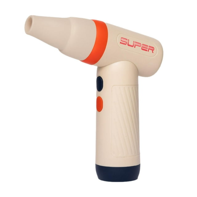 Secador de viaje de secado rápido, ligero, recargable, inalámbrico, 3 niveles naranja