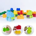 thumbnail image 4 of UNiPLAY Build Your Own Car Set, Building Block Car Toys for Motor Development, Sensory Learning, Educational Toy for 3 Years Old and Up (24 Piece-Set), 4 of 5