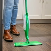 Libman Freedom Spray Mop Refill Green and Yellow Microfiber Gripper Attached