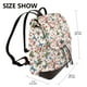 thumbnail image 2 of Fotbe Watercolor Floral With Butterflies Mochila Bolso con Estampado para Mujer, Mochila Antirrobo de Nylon Impermeable, Bolsa Ligera de Hombro, 2 of 4