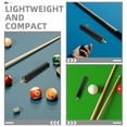 thumbnail image 3 of OUNONA 2Pcs Pool Cue Extension Rods with Portable Design and Comfortable Grip for Billiard Accessories, 3 of 8