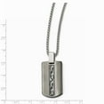 thumbnail image 4 of Grey Titanium necklace with pendant Edward Mirell Titianium & Black Ti Brushed Polished, 4 of 4