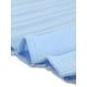 thumbnail image 5 of Vestido midi plisado fluido con cinturón de manga corta envolvente y escote en V para mujer INSPIRE CHIC 2024, azul M, 5 of 6