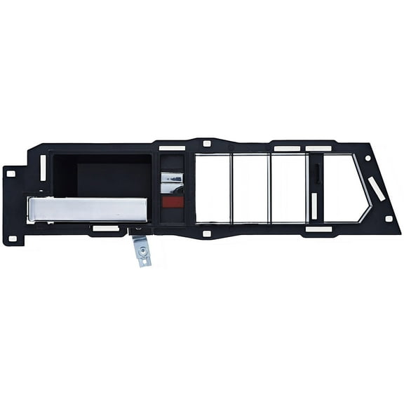 Dorman 761-5600 Front Driver Side Interior Door Handle for Specific Chevrolet / GMC Models, Chrome Lever; Black Housing