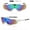 White, variant on Kmbangi Unisex Outdoor Sports Riding Glasses, Casual High Definition Adjustable Cycling Sunglasses