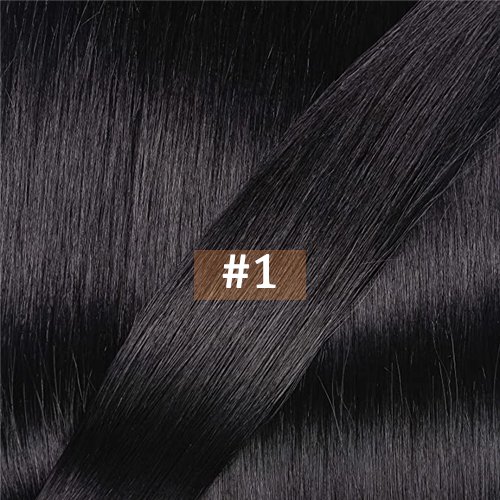 Straight Clip In Pu Hair Extensions Real Human Hair Brazilian Virgin Hairpiece 6pc/set Seamless Full 10-30" Natural Color
