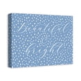 thumbnail image 2 of Creative Products Beautiful And Bright Light Blue Dots 16x20 Canvas Wall Art, 2 of 4