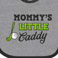 thumbnail image 4 of Inktastic Mommys Little Caddy with Golf Club and Ball Boys or Girls Baby Bib, 4 of 4
