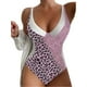 thumbnail image 1 of Gibobby Trajes de Baño Mujer Bañador Mujer Una Pieza Color Degradado Bañadores Normales Bañador Cintura Alta(Morado,CH), 1 of 4
