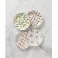 thumbnail image 2 of Platos de postre Lenox 895262 de porcelana Bayberry, 4 piezas, 21 cm, 2 of 6