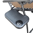 thumbnail image 3 of Pemberly Row Oversized Zero Gravity Chair with Sunshade in Tan, 3 of 8