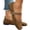 Light Brown, variant on IEMIEMIEM Womens Mary Jane Flats with Strap Slip on Faux Suede Flats Shoes Comfortable Flats Shoes Non Slip Women Dressy Shoes Light Brown 8.5 Wide