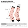 thumbnail image 2 of Pofeuu Ladybug With Flower Print Crew Socks, Adult Running Hiking Socks for Youth and Adult, 2 of 6