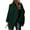 Dark Green, variant on PRETTYGARDEN Women's Winter Turtleneck Oversized Sweaters Long Sleeve Chunky Knit Slouchy Pullover Sweater Tops