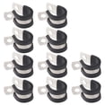 thumbnail image 3 of High Performance 10Pcs Rubber Lined Hose Clamps Made Of Stainless Steel, 3 of 8