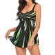 thumbnail image 4 of Traje de baño con falda y chaleco con estampado en color elegante para mujer Traje de baño de talla grande para mujer Bikini dividido OAVQHLG3B Store  lin121212, 4 of 4