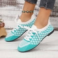 thumbnail image 5 of oqasdz Womens Casual Shoes Effortless Lace Up Slip On Tie Sneakers Breathable Mesh Versatile Walking Shoes for Everyday Comfort Outdoor Summer, 5 of 7